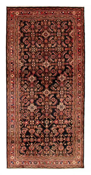 Persian Style 4'8" x 9'6" Hand-knotted Wool Rug 
