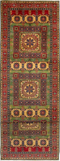 Afghan Finest Ghazni 5'1" x 19'6" Hand-knotted Wool Rug 