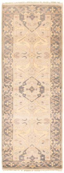 Tapis oushak royal 2'7" x 7'9" en laine