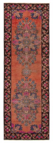 Persian Style 3'0" x 9'1" Hand-knotted Wool Rug 