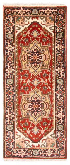 Indian Serapi Heritage 2'6" x 6'1" Hand-knotted Wool Rug 