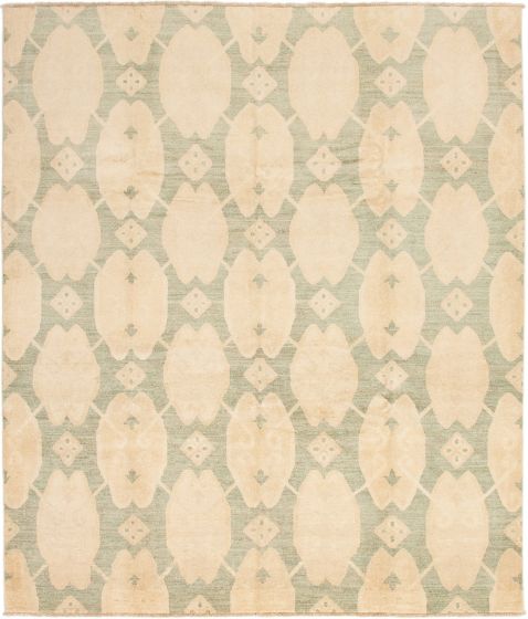 Afghan Finest Ziegler Chobi 8'3" x 9'8" Hand-knotted Wool Rug 