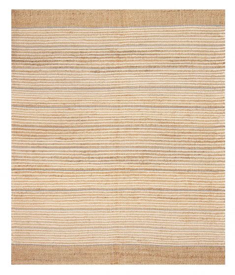 Indian Palas Denizli 5'4" x 6'5" Flat-Weave Jute Kilim 