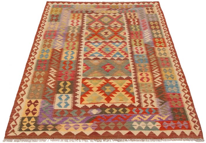 Kilim sivas 5'4" x 8'4" en laine