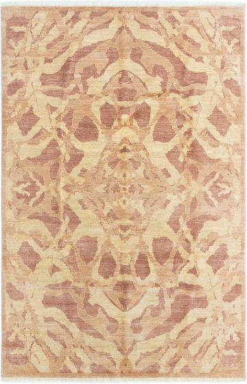Afghan Finest Ziegler Chobi 6'1" x 9'5" Hand-knotted Wool Rug 