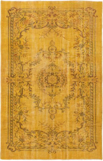 Turkish Color Transition 6'2" x 9'7" Hand-knotted Wool Rug 