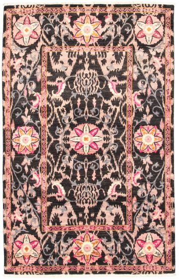 Pakistani Lahore Finest Collection 9'0" x 11'7" Hand-knotted Wool Rug 