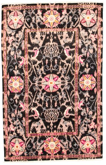 Pakistani Lahore Finest Collection 12'1" x 17'2" Hand-knotted Wool Rug 
