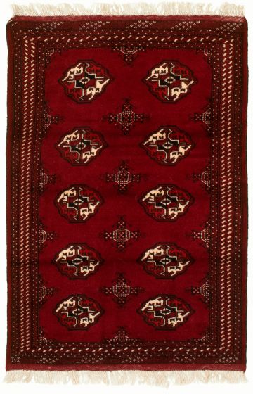 Tapis turkman 3'5" x 5'0" en laine