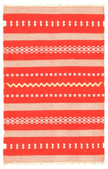 Kilim nevada 3'11" x 6'0" en laine
