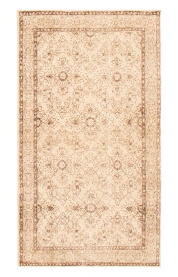 Turkish Melis Vintage 3'10" x 6'11" Hand-knotted Wool Rug 