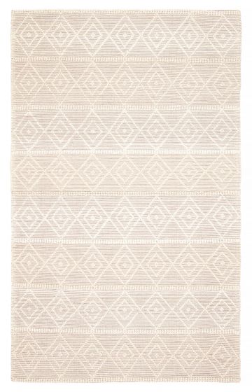 Indian Sienna 4'11" x 8'0" Braid weave Wool Rug 
