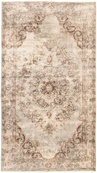 Turkish Color Transition 4'11" x 9'0" Hand-knotted Wool Rug 