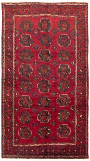 Persian Style 5'9" x 10'2" Hand-knotted Wool Rug 
