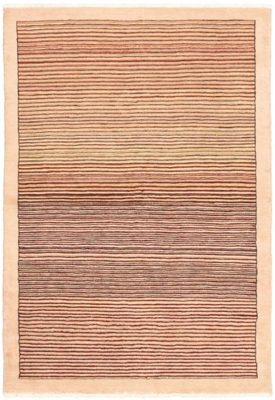 Pakistani Peshawar Ziegler 4'0" x 6'0" Hand-knotted Wool Rug 