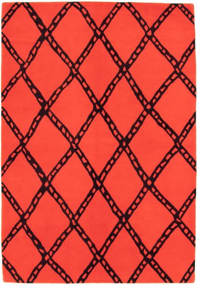 Nepal Zen 6'0" x 9'0" Hand-knotted Wool Rug 