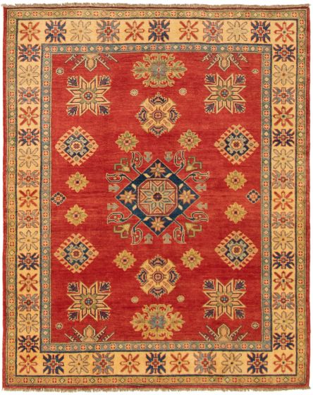 Afghan Finest Ghazni 5'0" x 6'3" Hand-knotted Wool Rug 