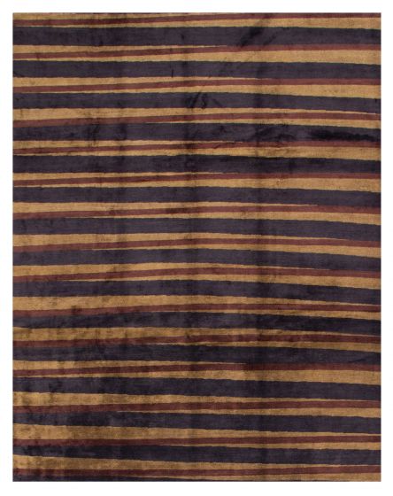 Nepal Opulence 8'0" x 10'0" Hand-knotted Wool Rug 