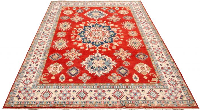 Afghan Finest Ghazni 8'9" x 12'6" Hand-knotted Wool Rug 