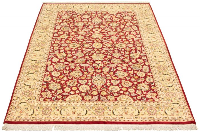 Pakistani Pako Persian 18 Of 20 6'3" x 9'3" Hand-knotted Wool Rug 