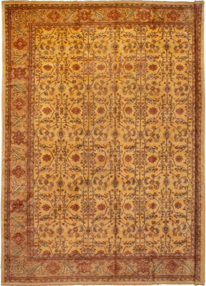 Afghan Chobi Finest 13'0" x 16'5" Hand-knotted Wool Rug 
