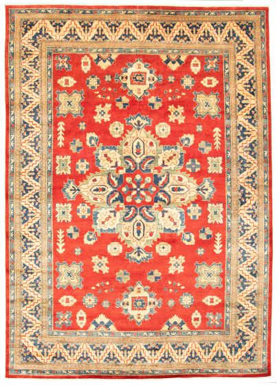 Afghan Finest Ghazni 8'3" x 11'8" Hand-knotted Wool Rug 