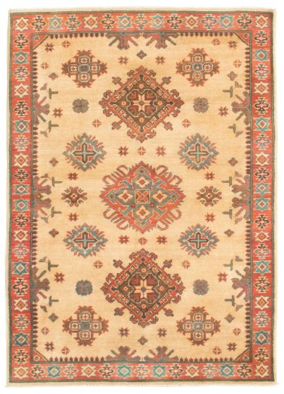 Afghan Finest Ghazni 4'0" x 5'10" Hand-knotted Wool Rug 