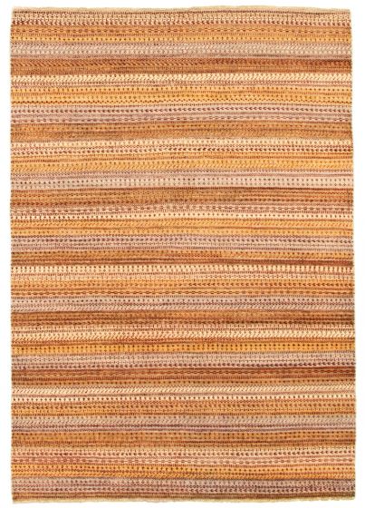 Pakistani Finest Peshawar Ziegler 5'7" x 7'11" Hand-knotted Wool Rug 