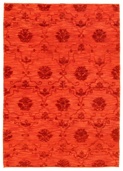 Afghan Ziegler Chobi 5'6" x 8'0" Hand-knotted Wool Rug 