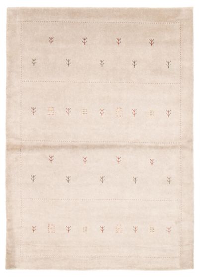 Indo Gabbeh 5'10" x 8'2" Hand Loomed Wool Rug 