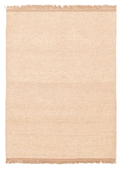 Turkish Ankara 4'11" x 6'8" Flat-Weave Wool Kilim 