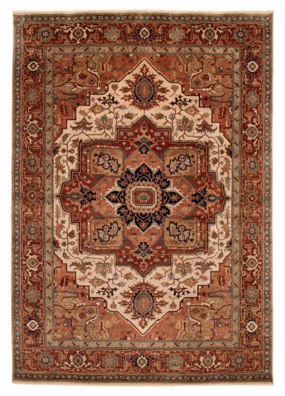 Indian Jules Sultane 9'8" x 13'7" Hand-knotted Wool Rug 