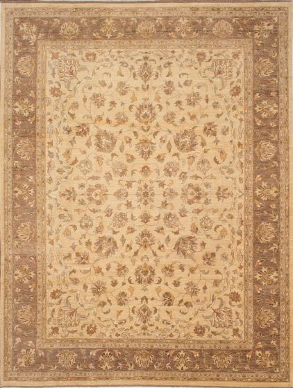 Afghan Chobi Finest 9'1" x 11'10" Hand-knotted Wool Rug 