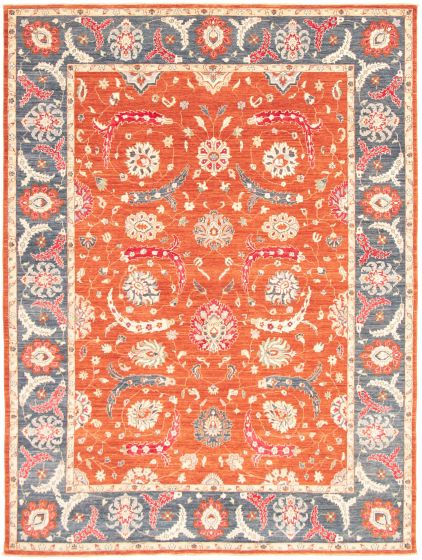 Pakistani Pako Persian 18 Of 20 8'11" x 11'11" Hand-knotted Silk, Wool Rug 