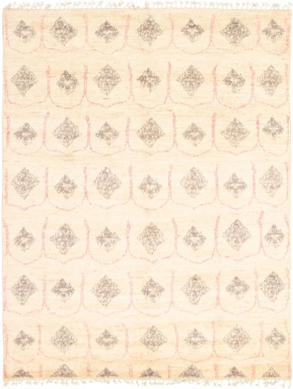 Pakistani Marrakech 7'10" x 10'3" Hand-knotted Wool Rug 