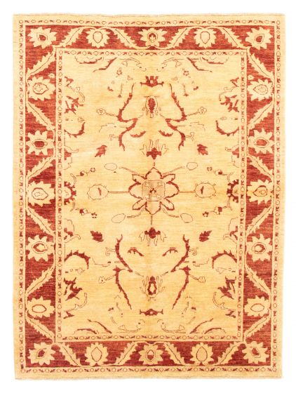 Afghan Chobi Finest 5'11" x 8'0" Hand-knotted Wool Rug 