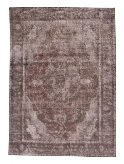 Turkish Color Transition 8'0" x 11'4" Hand-knotted Wool Rug 