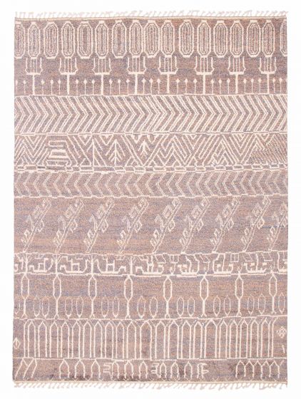 Pakistani Pak Finest Marrakesh 9'1" x 12'4" Hand-knotted Wool Rug 