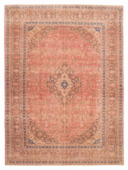 Persian Style 9'7" x 12'10" Hand-knotted Wool Rug 