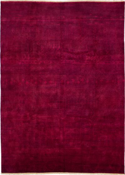 Indian Vibrance 9'8" x 13'5" Hand-knotted Wool Rug 