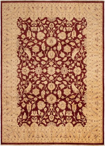 Afghan Chobi Finest 10'0" x 13'10" Hand-knotted Wool Rug 