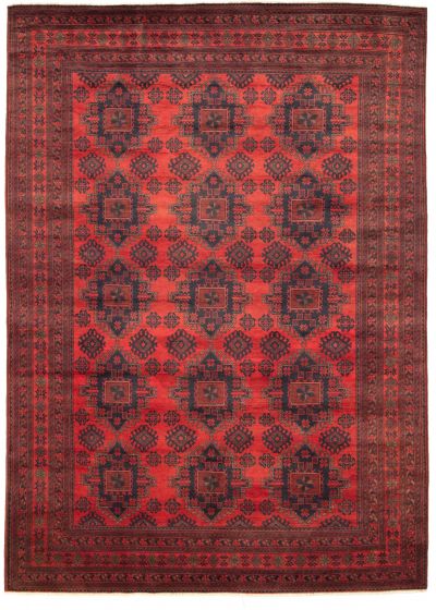 Afghan Finest Khal Mohammadi 6'9" x 9'5" Hand-knotted Wool Rug 