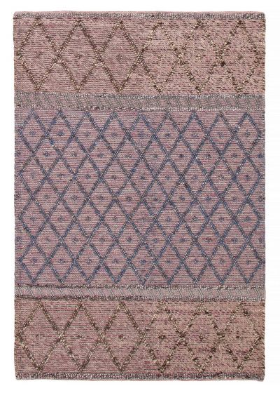 Indian Sienna 6'1" x 9'3" Braid weave Wool Rug 