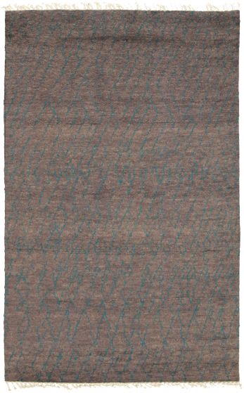 Pakistani Pak Finest Marrakesh 5'10" x 9'3" Hand-knotted Wool Rug 
