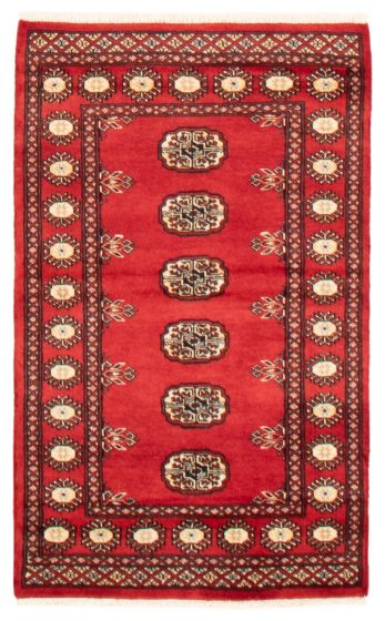 Tapis peshawar bokhara 2'6" x 4'2" en laine