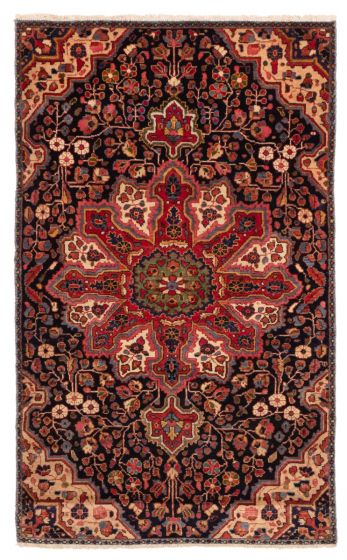 Persian Style 3'3" x 5'5" Hand-knotted Wool Rug 