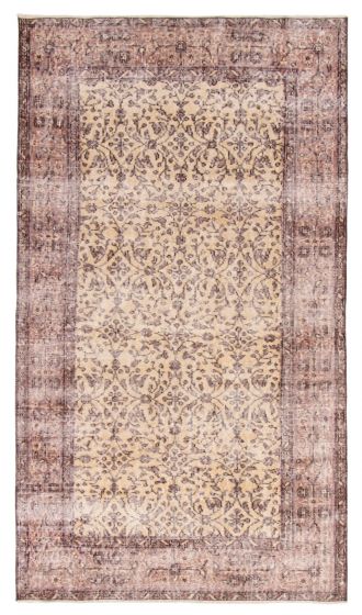 Turkish Melis Vintage 3'10" x 6'8" Hand-knotted Wool Rug 