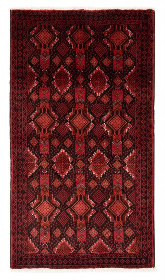 Afghan Royal Baluch 3'5" x 6'0" Hand-knotted Wool Rug 