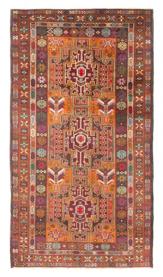 Afghan Teimani 3'6" x 6'6" Hand-knotted Wool Rug 