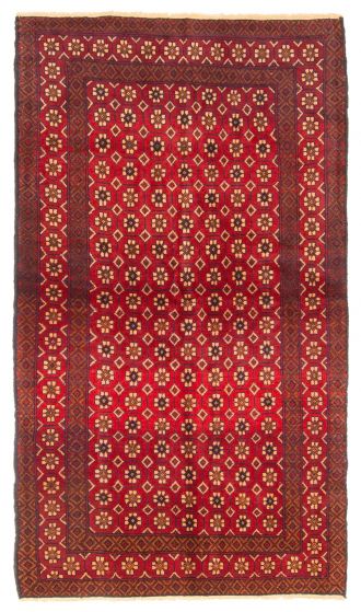 Tapis rizbaft 3'4" x 5'8" en laine